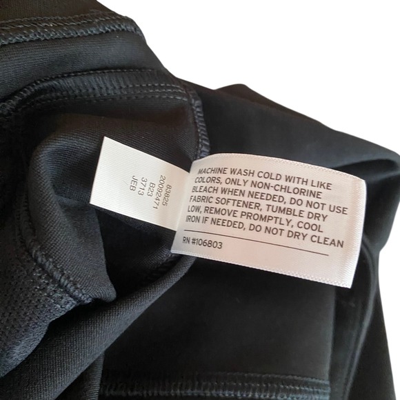 Duluth Trading Ponte Pro Black Leggings Size 18 Regular NEW - Picture 4 of 7